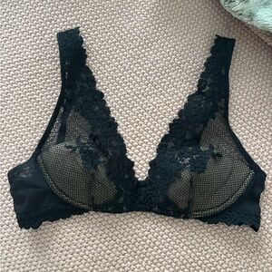 Victoria's Secret Black Lace Bra